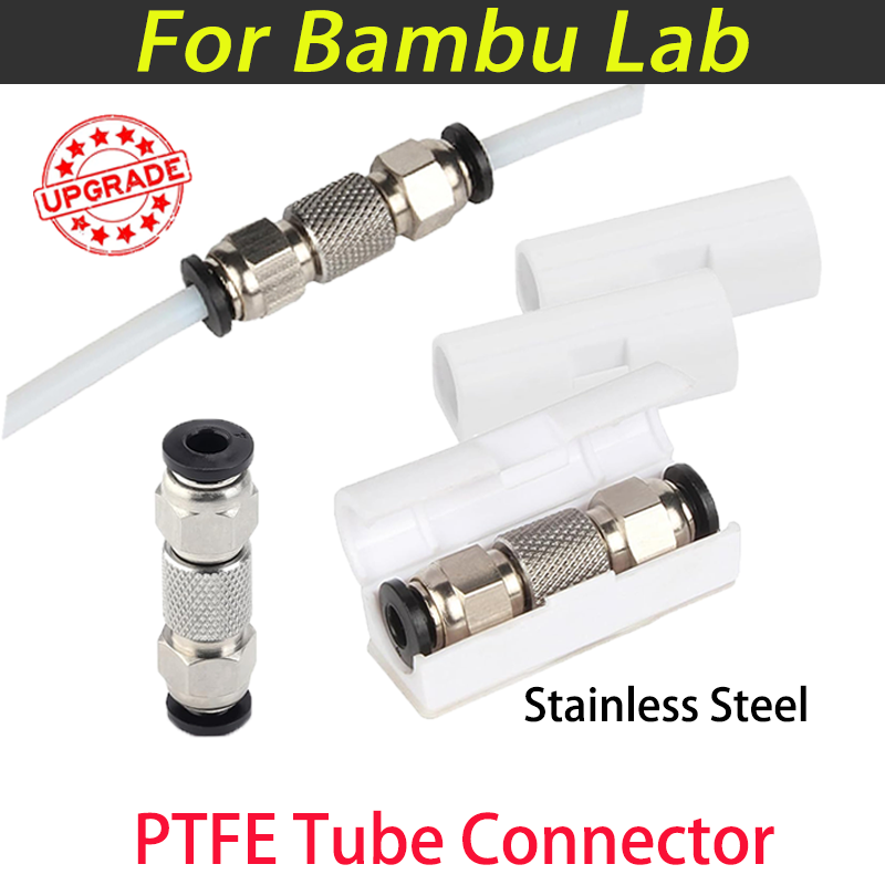 Ptfe Tape Thread - Upgrade PTFE-Rohrverbinder aus Edelstahl für Bambu